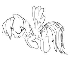 Online coloring book: Coloring Rainbow Dash